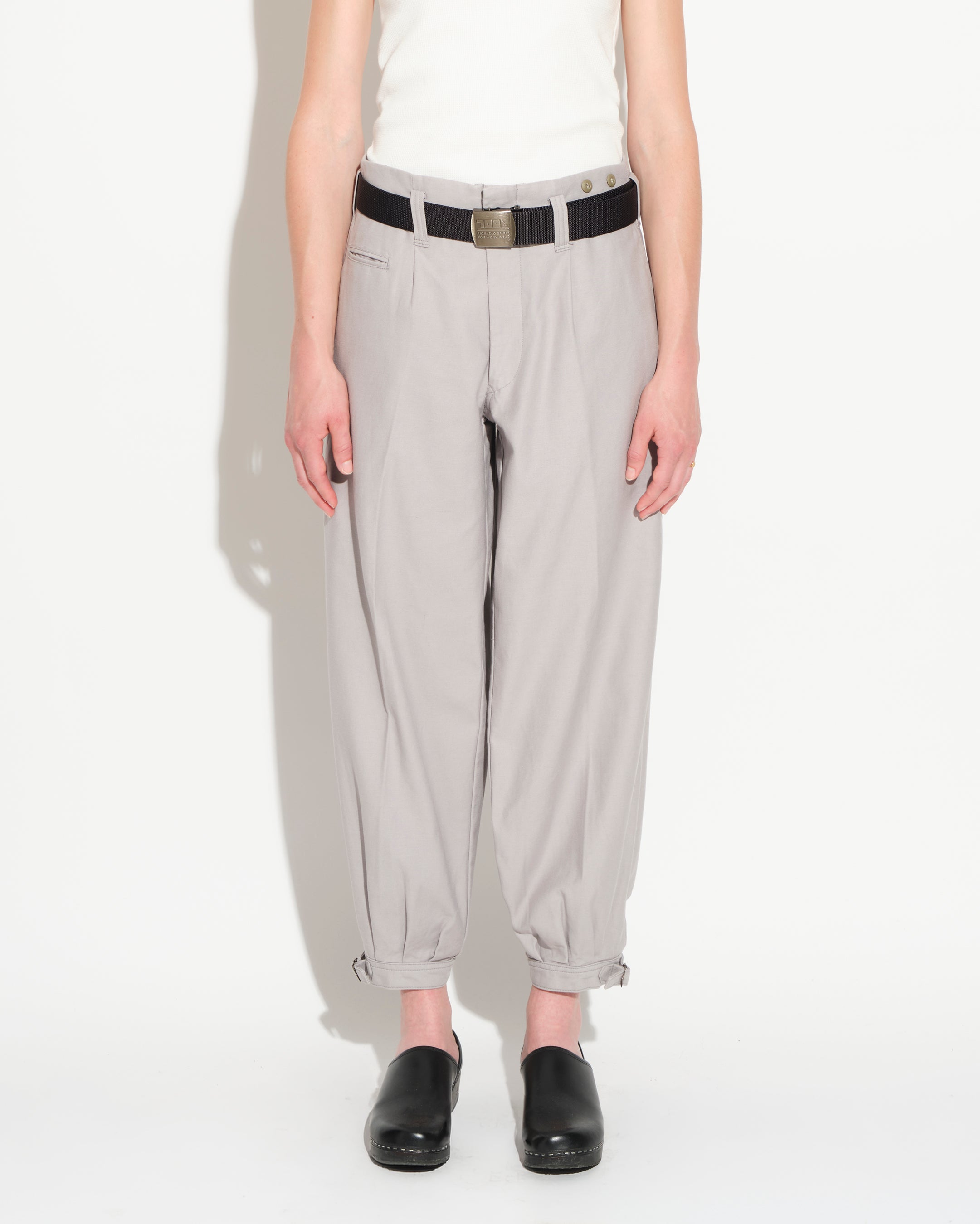 Japanese Nikka Pokka tobi pants - cement gray – La Blouse de Lyon