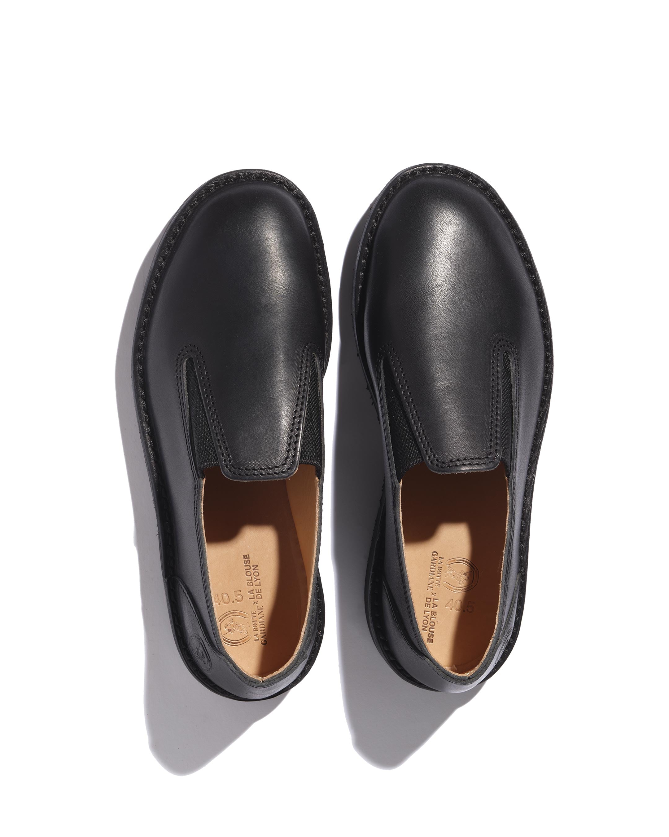 靴 La Botte Gardiane The Gardiane Boot X La Blouse de Lyon - ebony leather