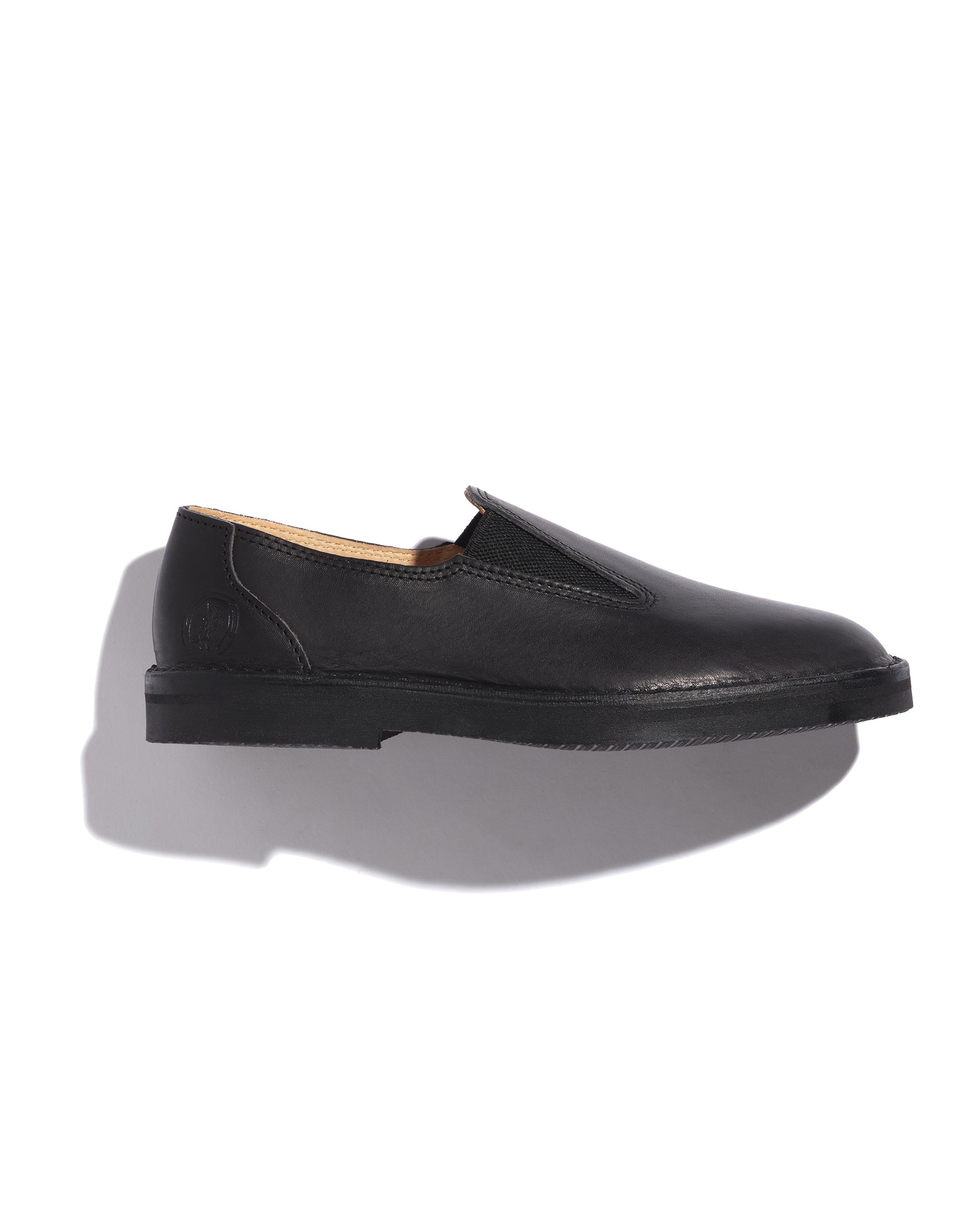 The Gardiane Boot X La Blouse de Lyon - ebony leather