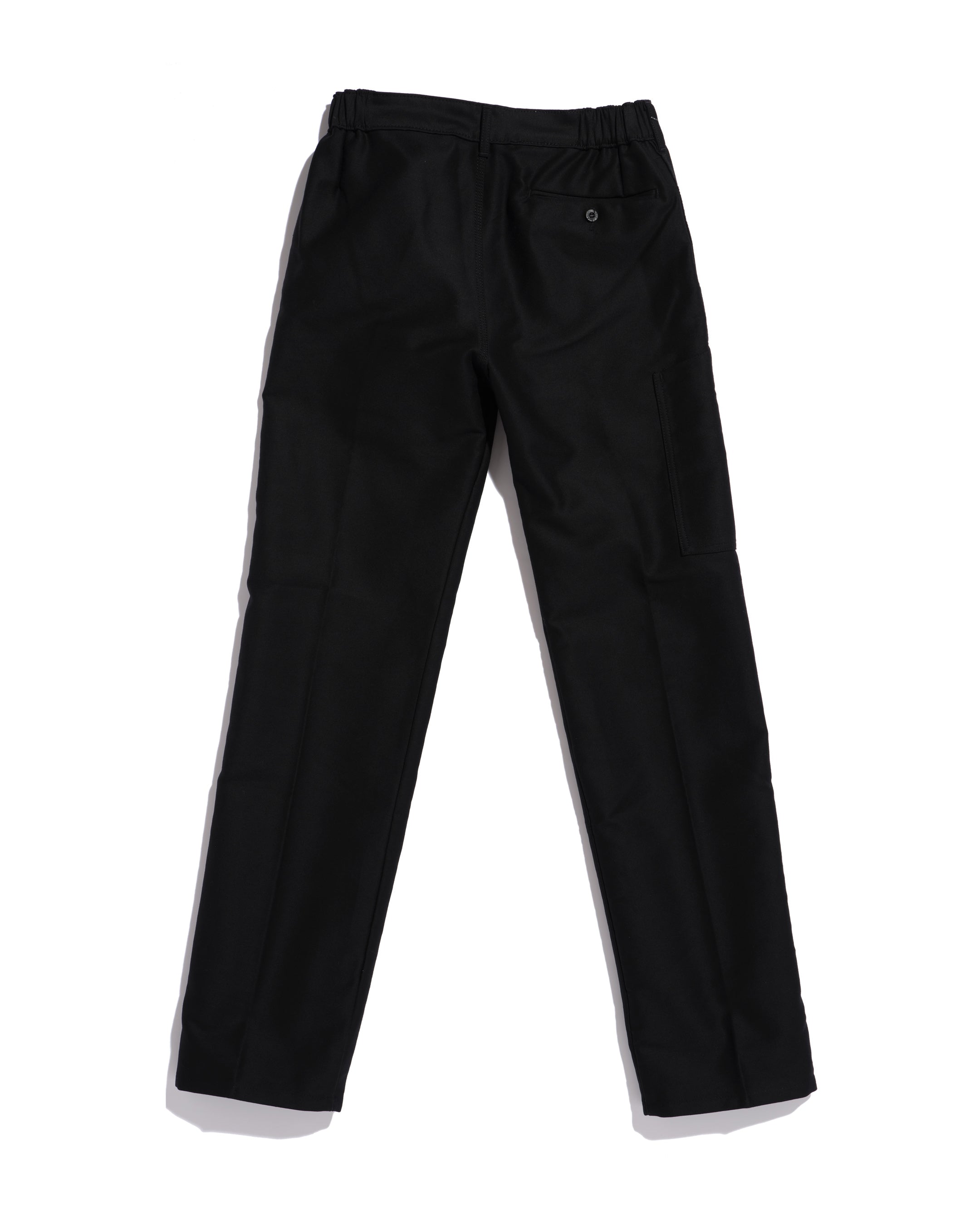 Moleskin polycotton work pants - Black – La Blouse de Lyon