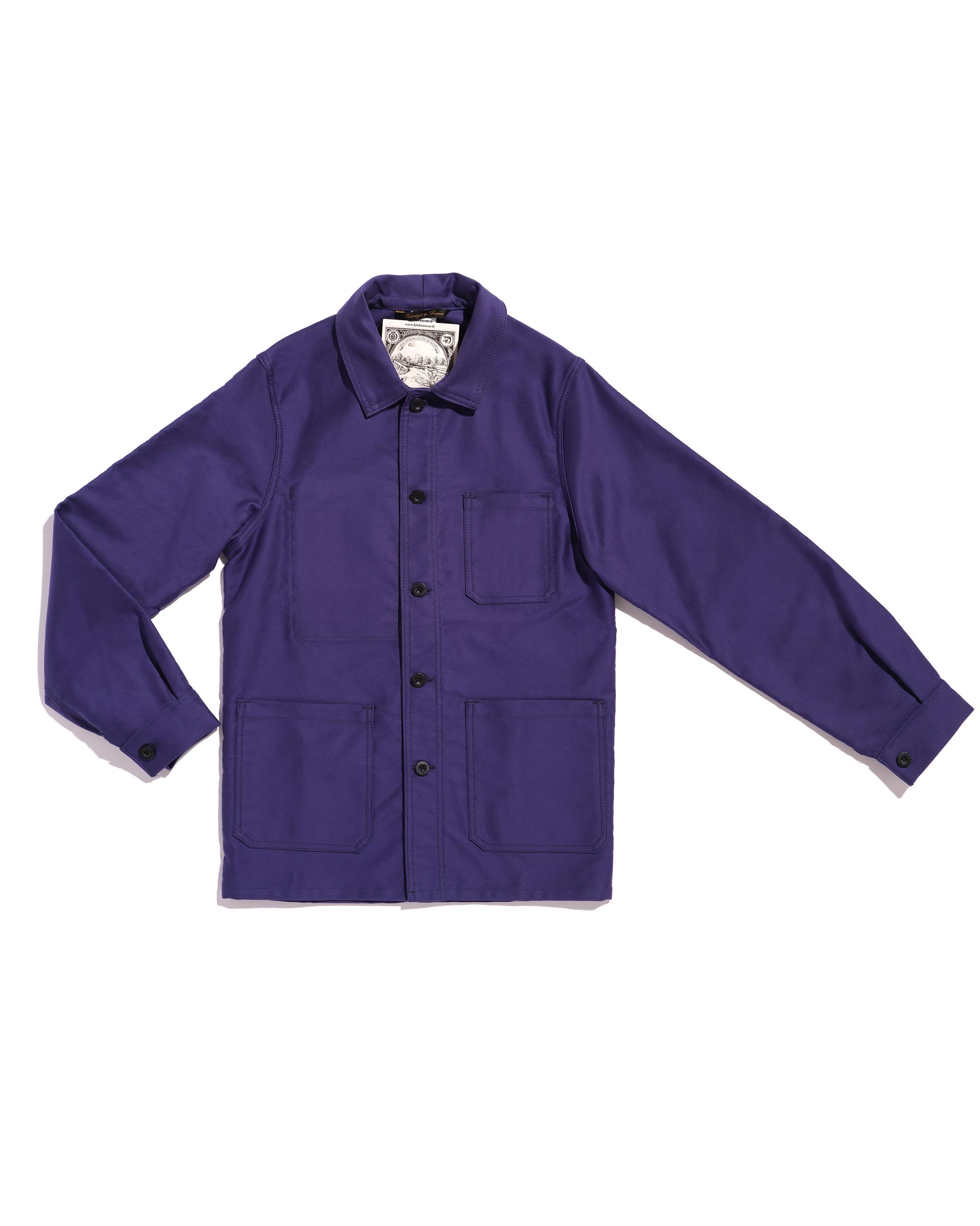 100% cotton moleskine work jacket – La Blouse de Lyon
