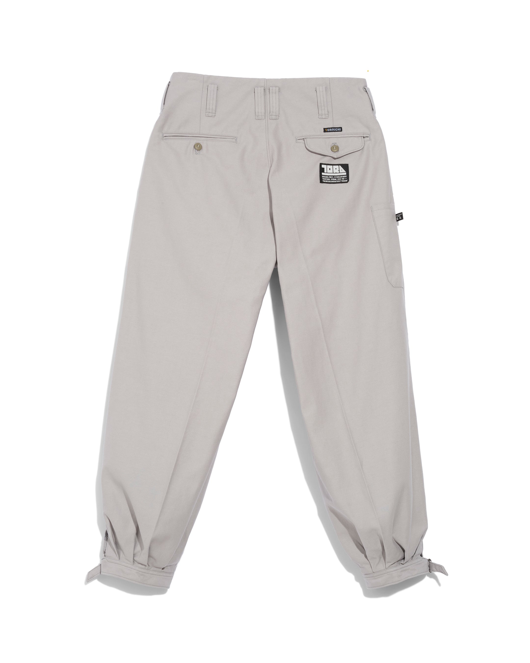 Japanese Nikka Pokka tobi pants - cement gray – La Blouse de Lyon