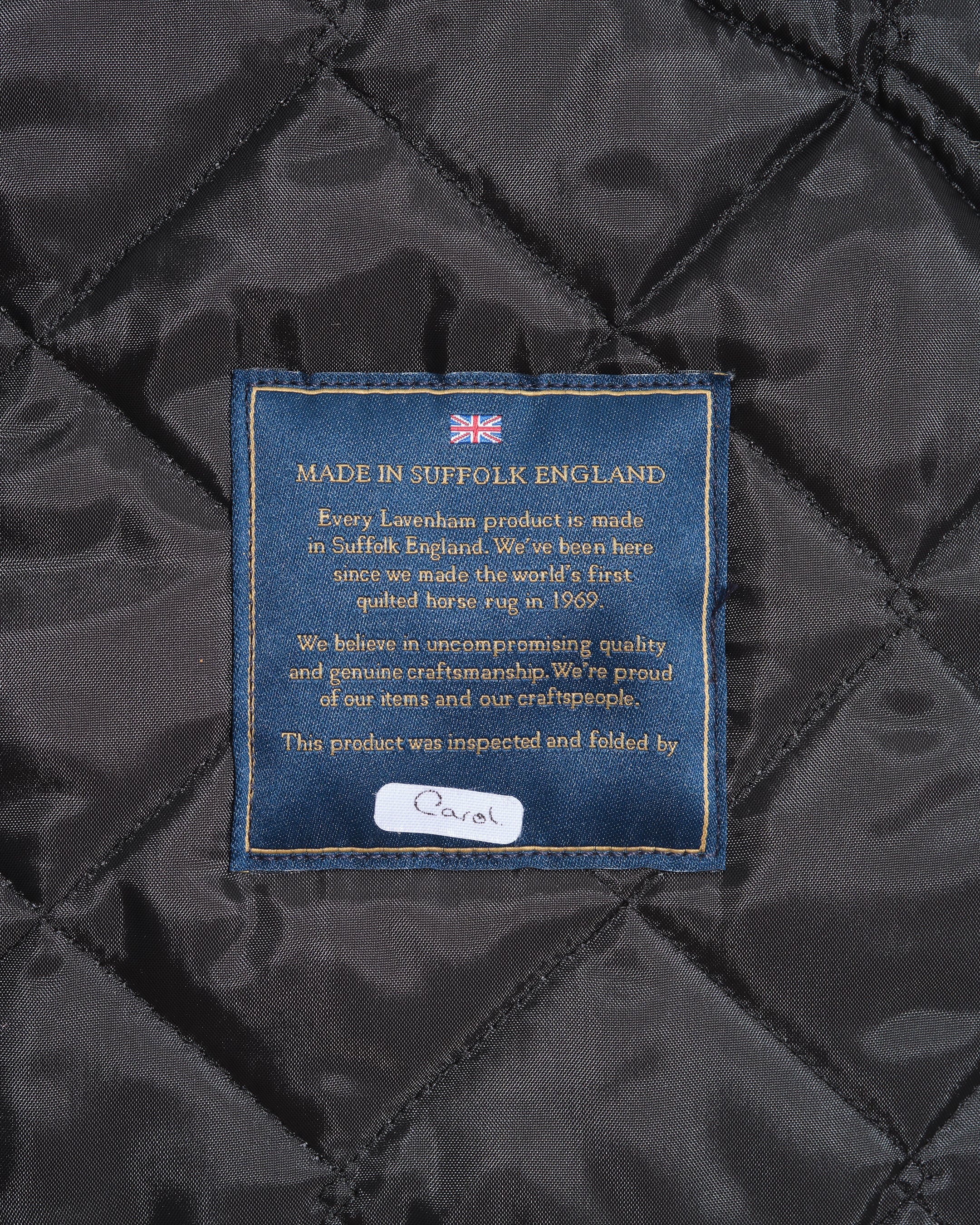 Mixed-fit quilted vest - black - Lavenham X La Blouse de Lyon