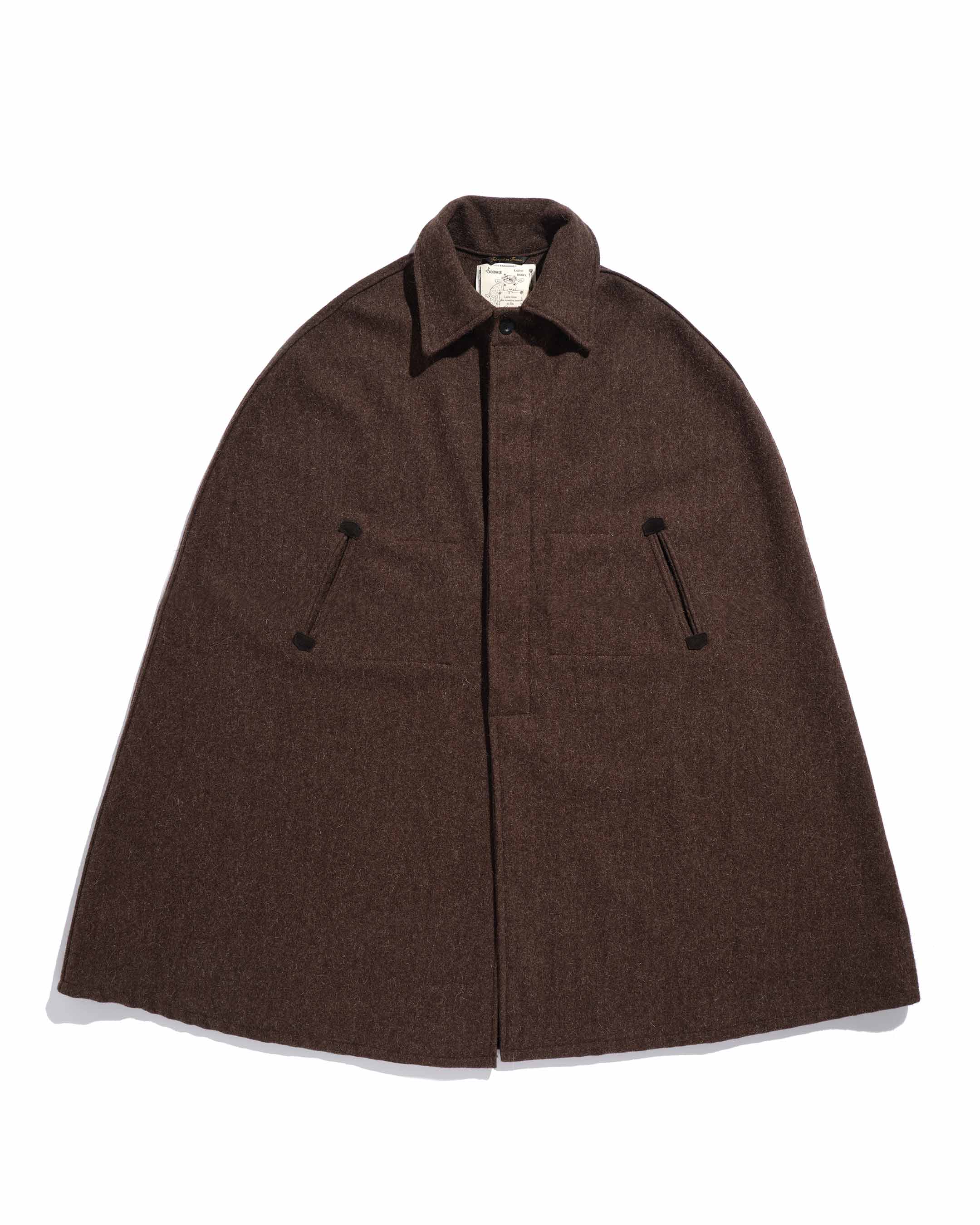 Burel wool shepherd's cape – La Blouse de Lyon