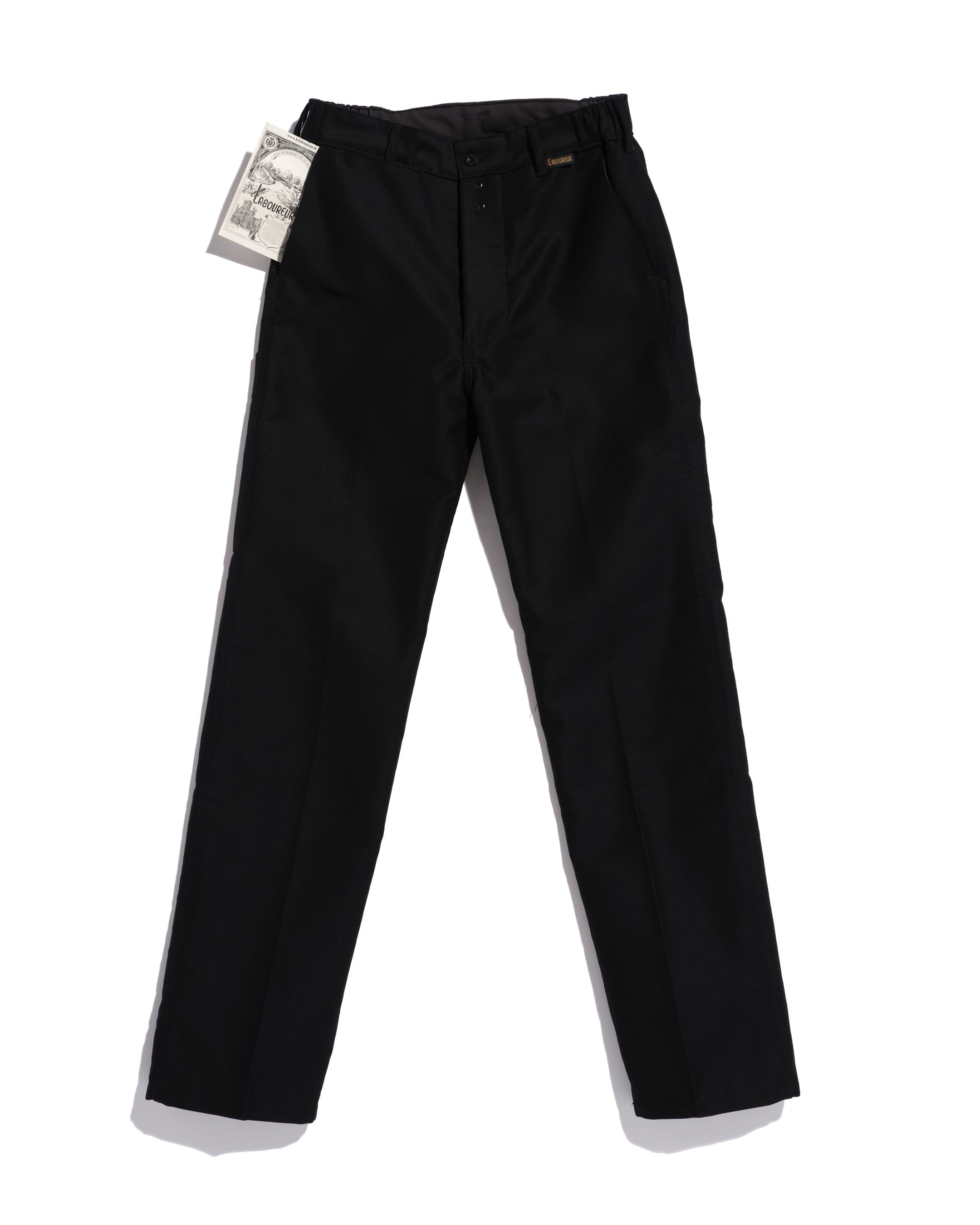 パンツ 50-60s Black Moleskin Work Pants 50's］French Vintage Black Moleskin Work Pants 