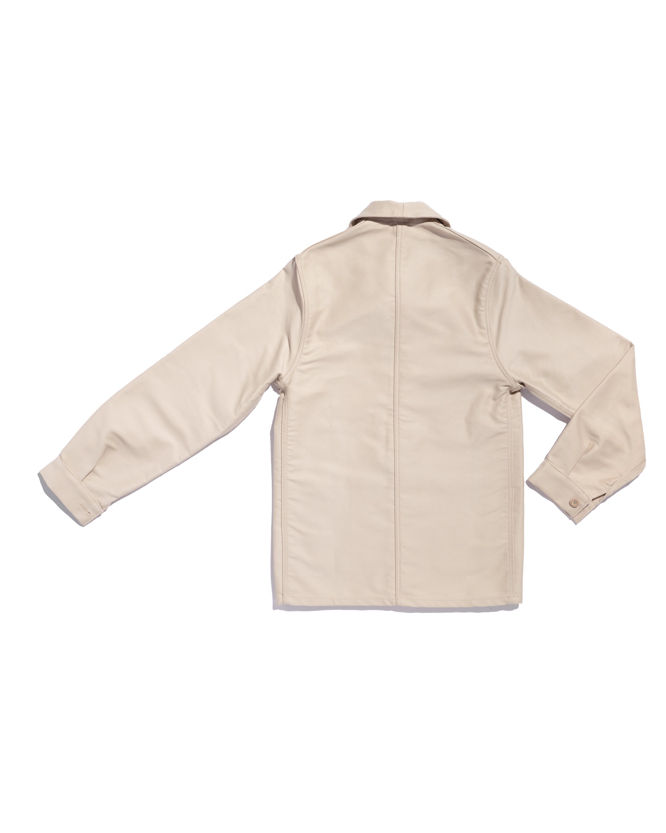 Moleskin work jacket - ecru – La Blouse de Lyon